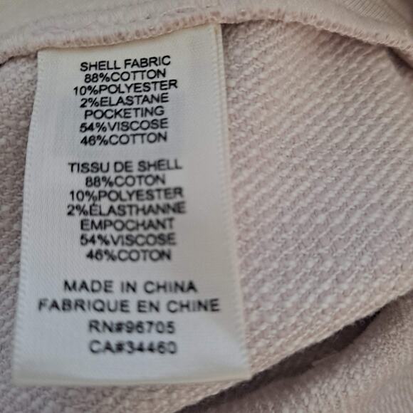 Rebecca Taylor Pink/ Mauve Frayed Waist and Hem, Wide Leg Pants - Size 6 - Picture 11 of 12